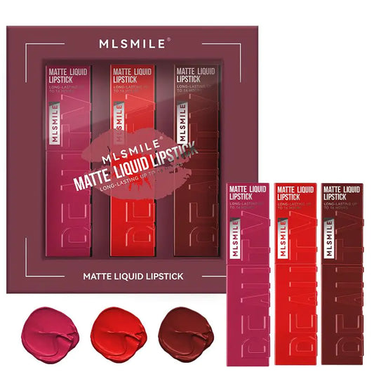 3-Pack Velvet Matte Lip Set
