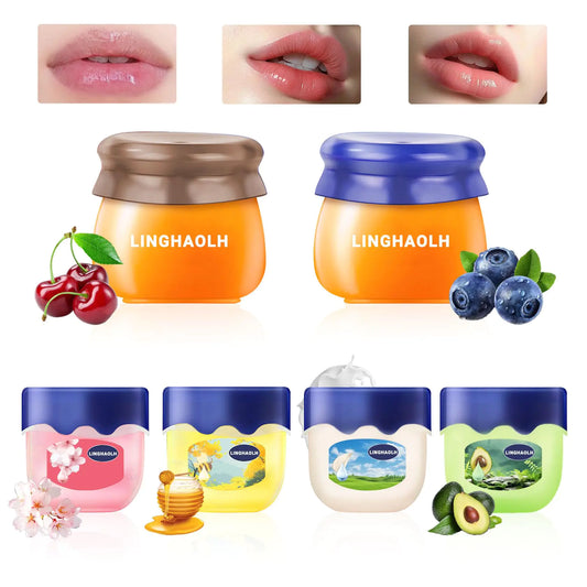 Honey Kiss Lip Balm Set - 6pcs Moisturizing Tint