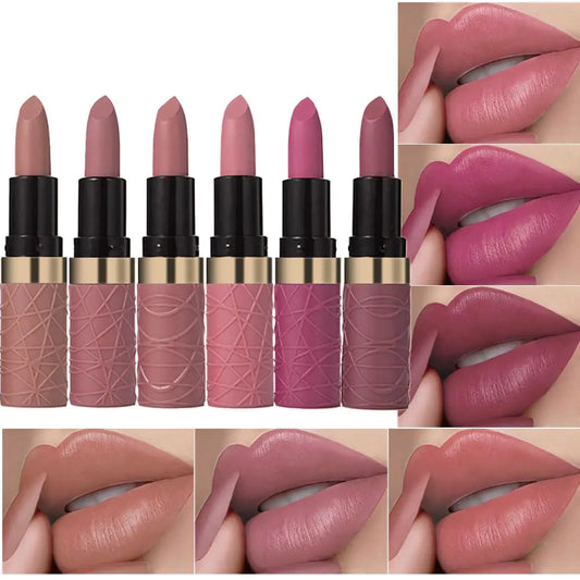 24Hr Luxe Matte Lipstick Set - 6 Shades